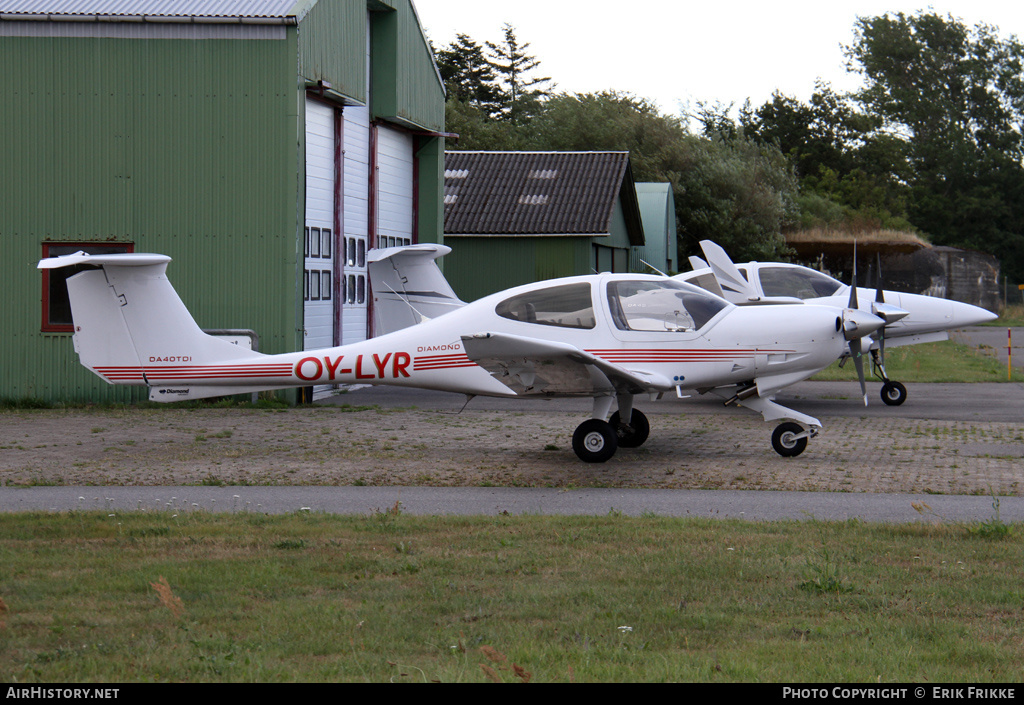 Aircraft Photo of OY-LYR | Diamond DA40D Diamond Star TDI | AirHistory.net #398143