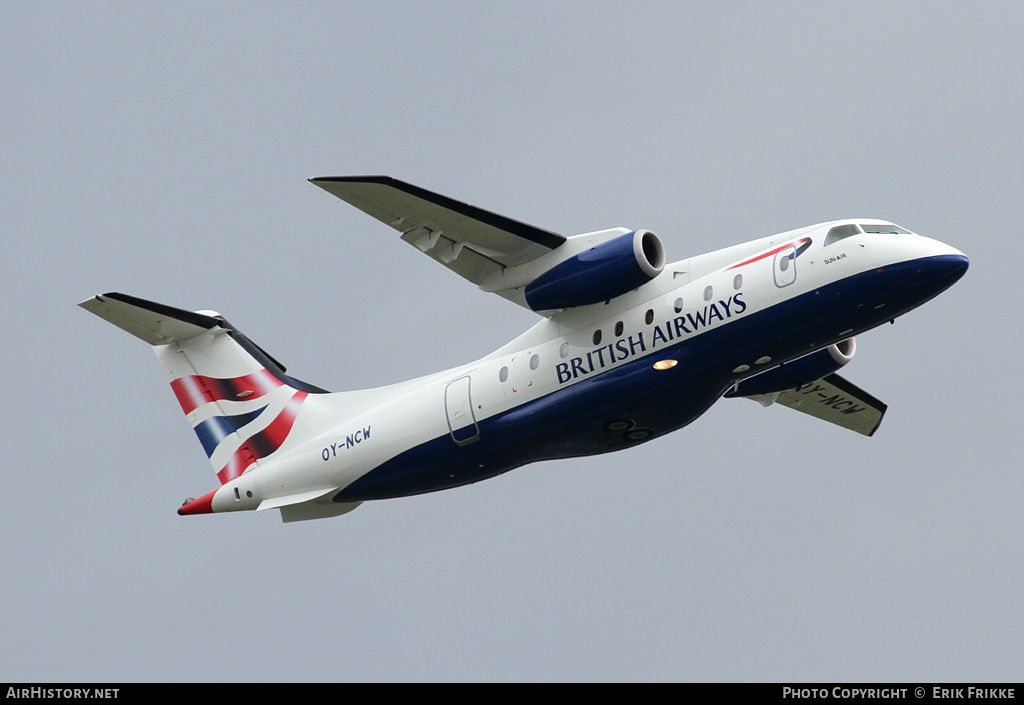 Aircraft Photo of OY-NCW | Fairchild Dornier 328-300 328JET | British Airways | AirHistory.net #398144