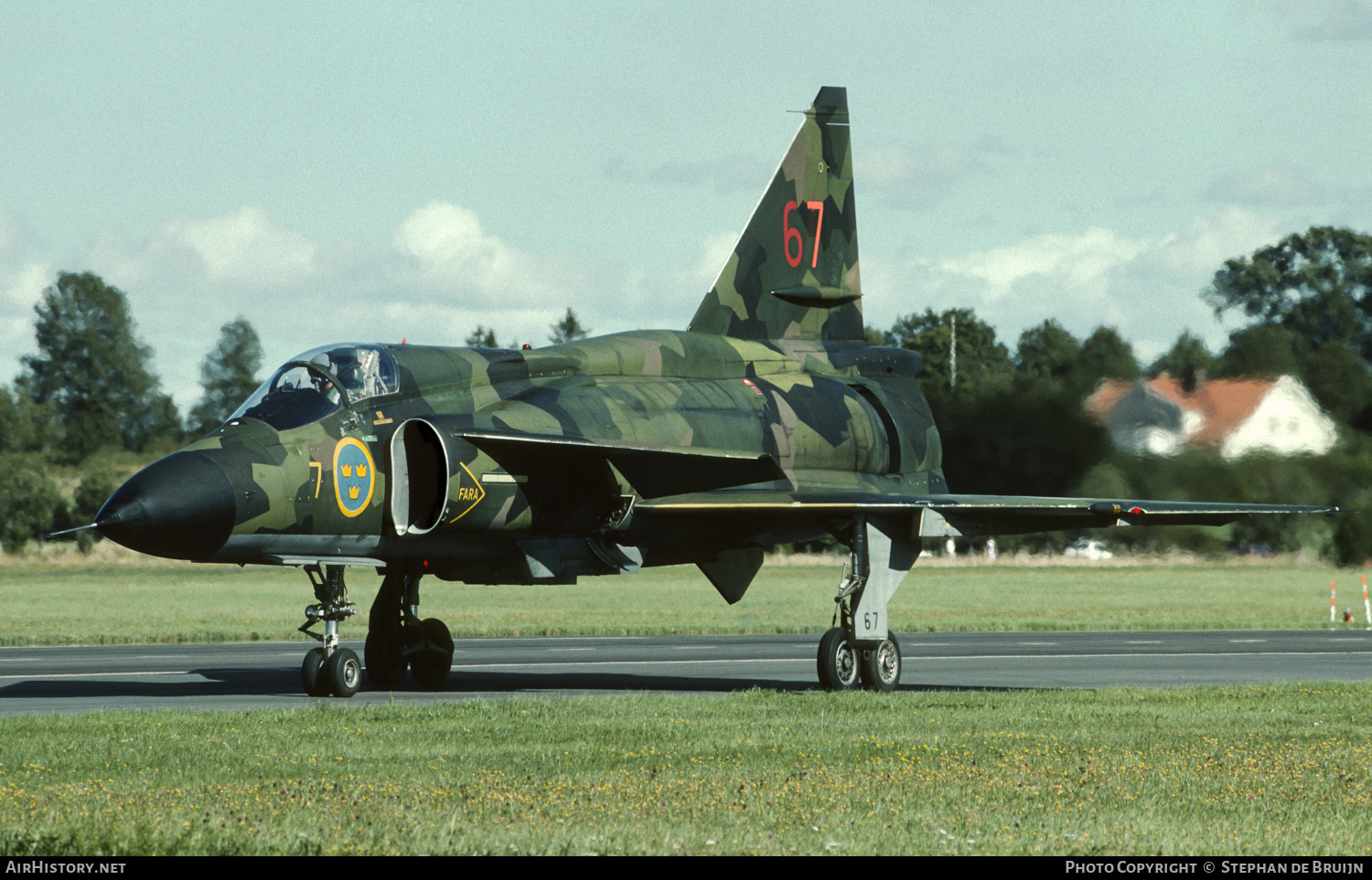 Aircraft Photo of 37067 | Saab AJ37 Viggen | Sweden - Air Force | AirHistory.net #398162