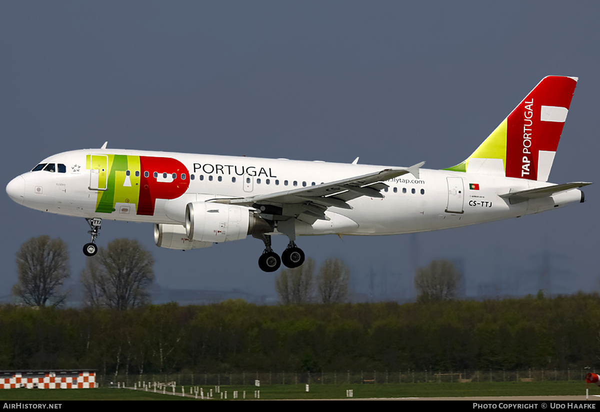 Aircraft Photo of CS-TTJ | Airbus A319-111 | TAP Portugal | AirHistory.net #398180