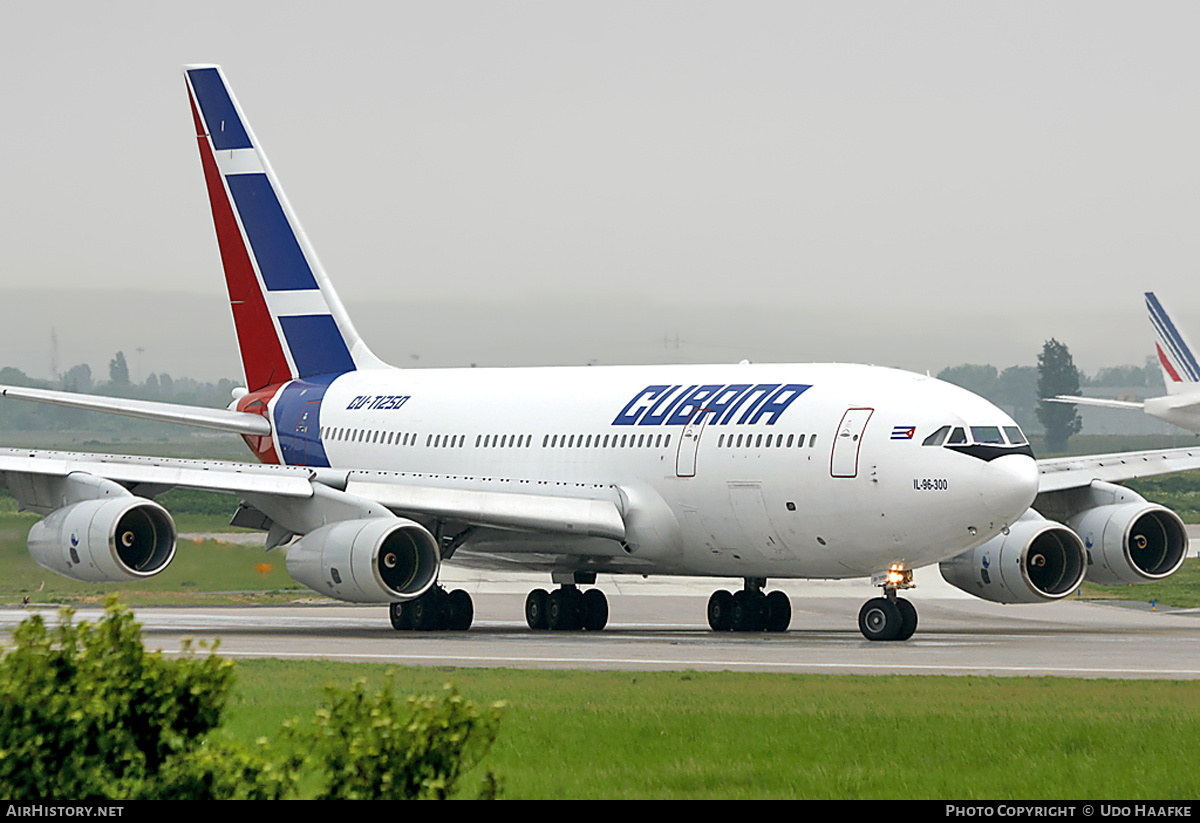 Aircraft Photo of CU-T1250 | Ilyushin Il-96-300 | Cubana | AirHistory.net #398183