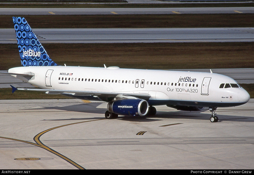 Aircraft Photo of N655JB | Airbus A320-232 | JetBlue Airways | AirHistory.net #398205