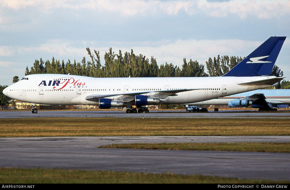 Aircraft Photo of J2-KCV | Boeing 747-212B | Air Plus Comet | AirHistory.net #398238