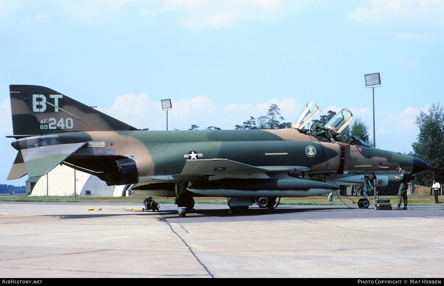 Aircraft Photo of 69-0240 / AF69-240 | McDonnell Douglas F-4G Phantom II | USA - Air Force | AirHistory.net #398242