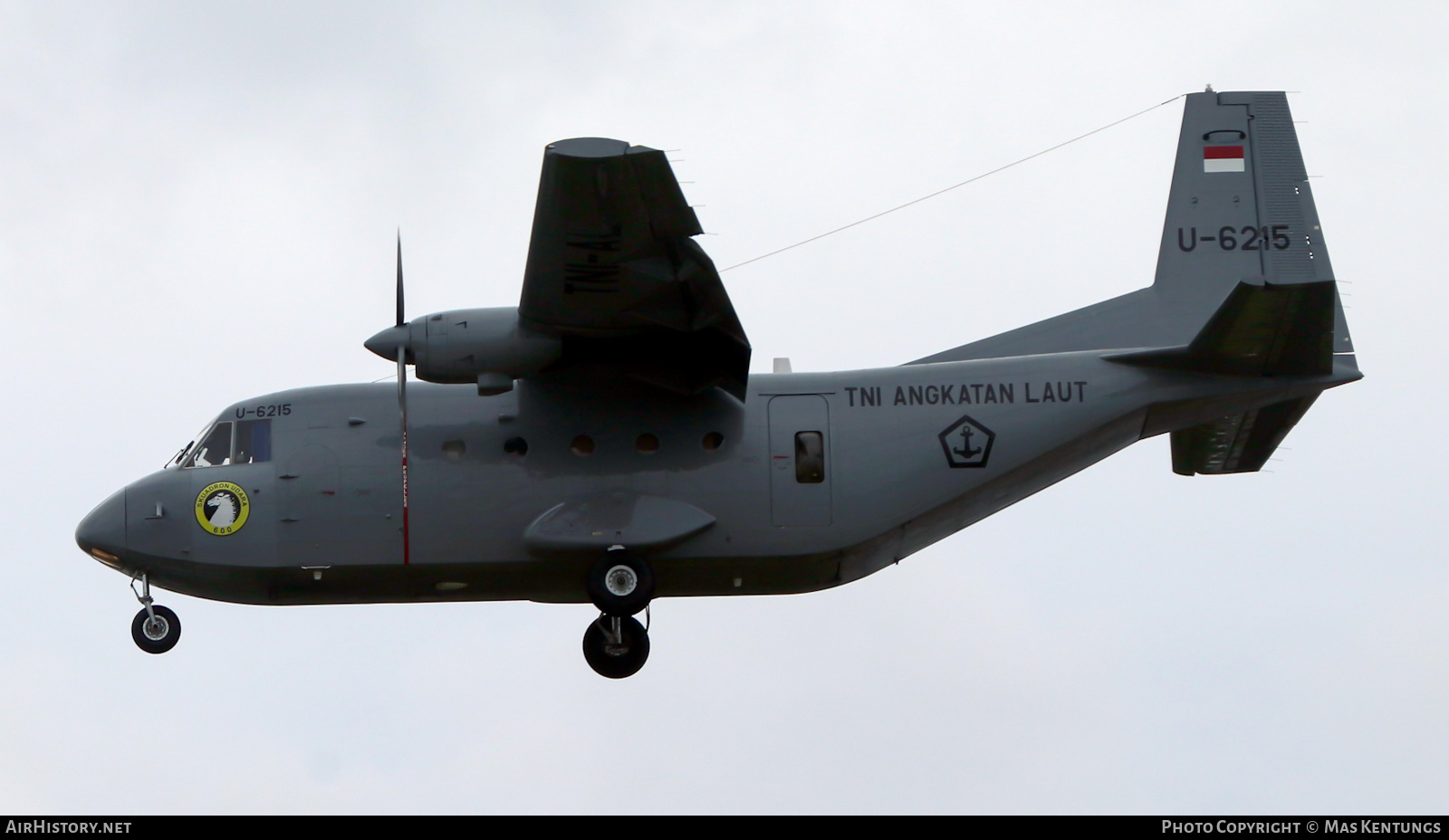 Aircraft Photo of U-6215 | IPTN NC-212-200M Aviocar | Indonesia - Navy | AirHistory.net #398263