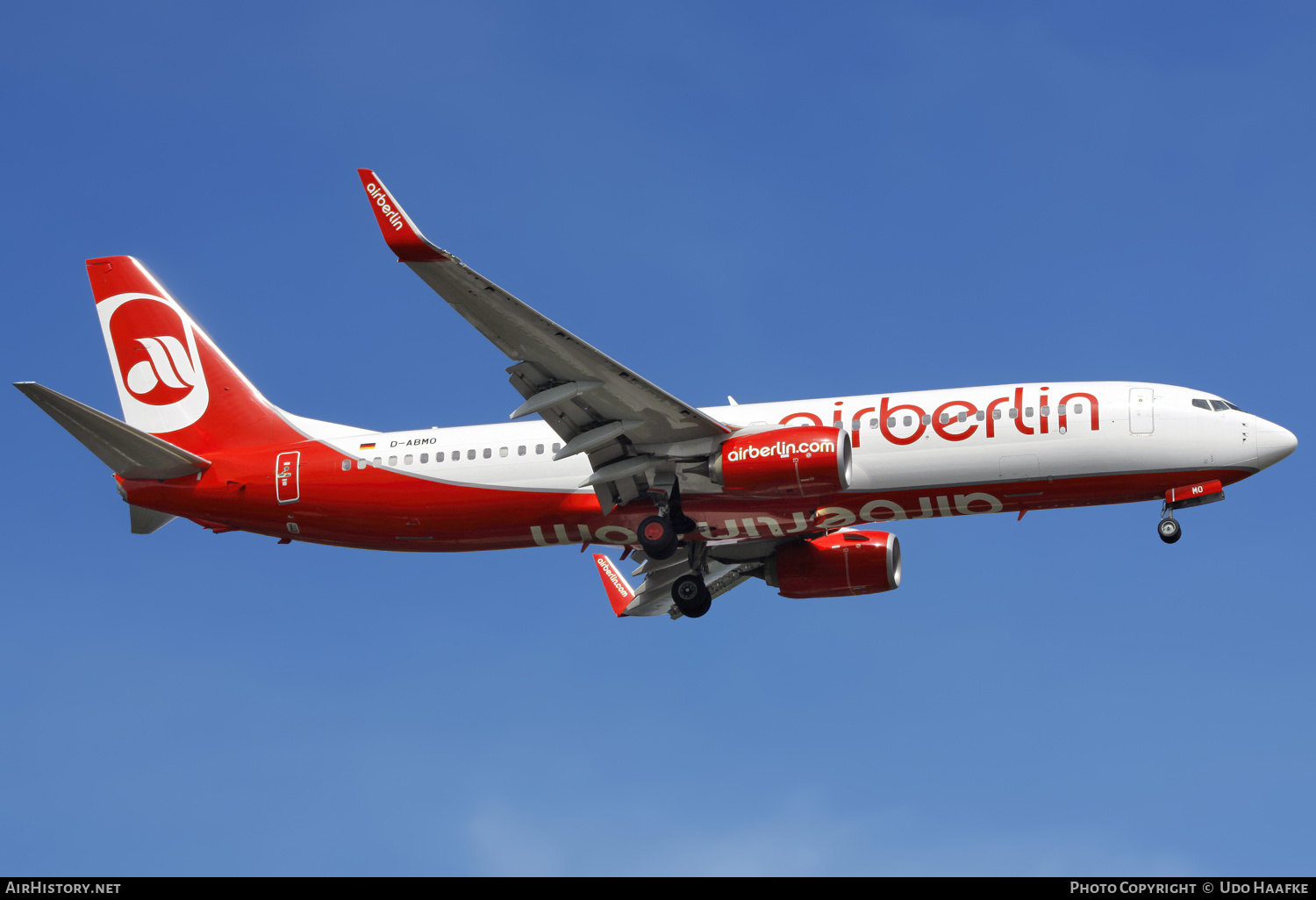 Aircraft Photo of D-ABMO | Boeing 737-86J | Air Berlin | AirHistory.net #398275