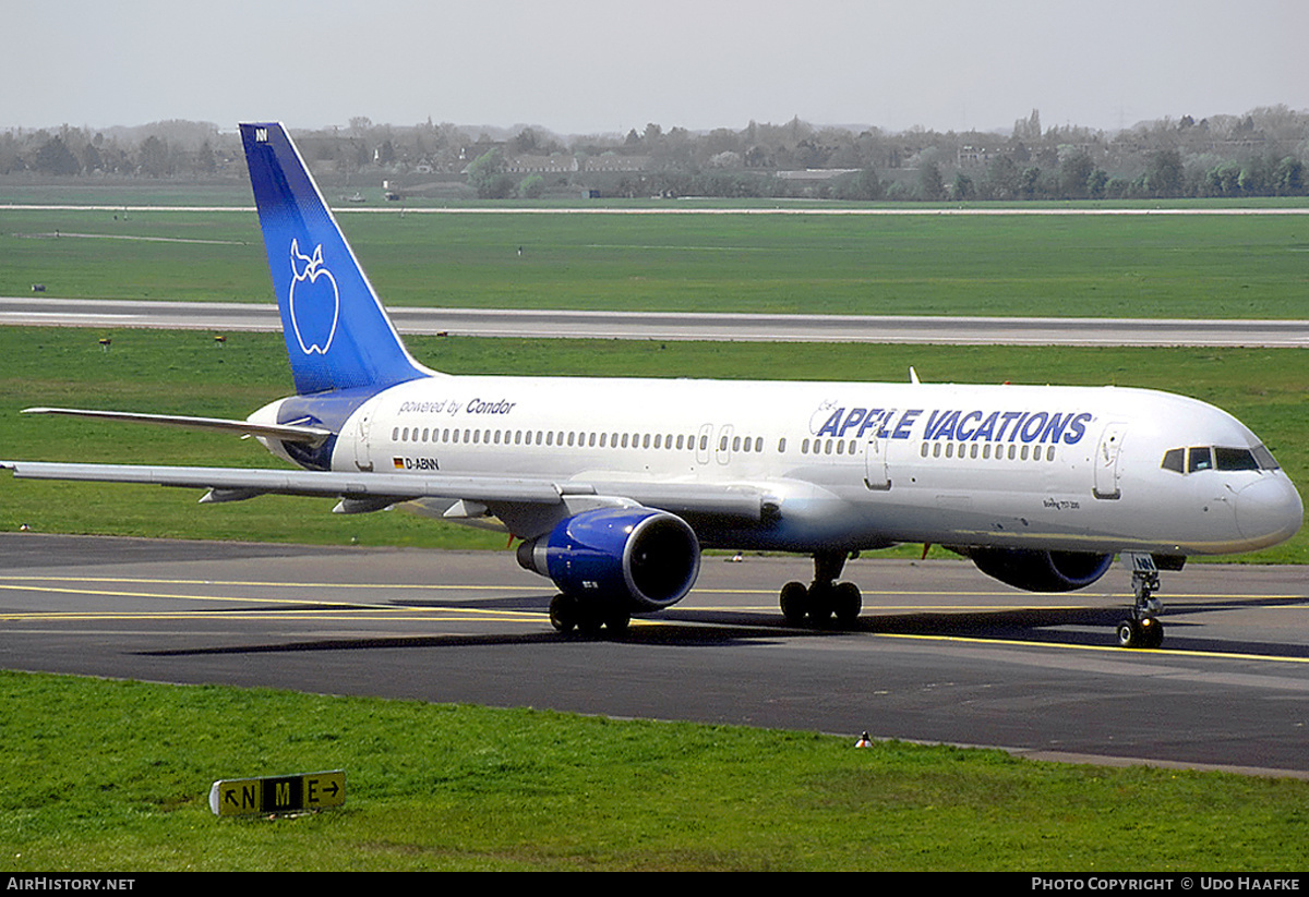 Aircraft Photo of D-ABNN | Boeing 757-230 | Apple Vacations | AirHistory.net #398284