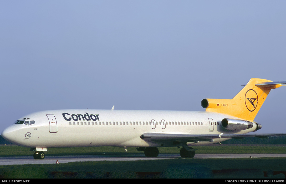 Aircraft Photo of D-ABKK | Boeing 727-230/Adv | Condor Flugdienst | AirHistory.net #398287