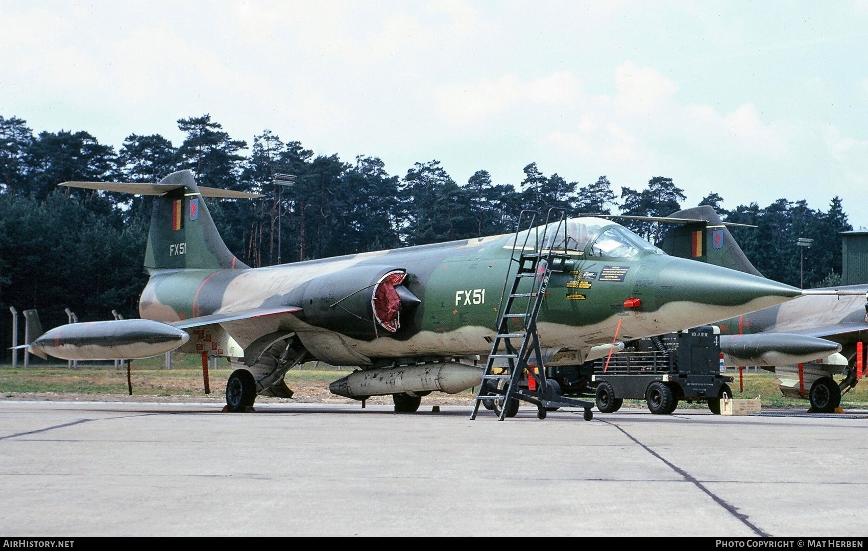 Aircraft Photo of FX51 | Lockheed F-104G Starfighter | Belgium - Air Force | AirHistory.net #398292