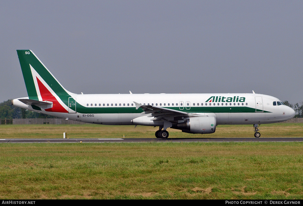 Aircraft Photo of EI-DSG | Airbus A320-216 | Alitalia | AirHistory.net #398296