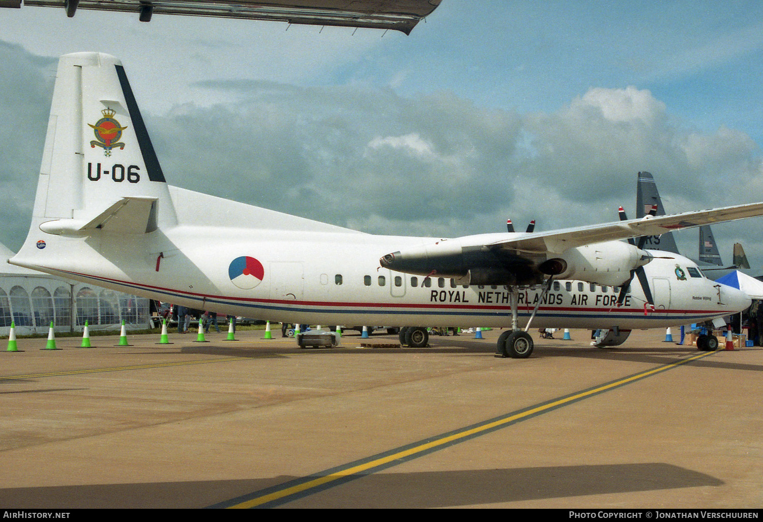 Aircraft Photo of U-06 | Fokker 50 | Netherlands - Air Force | AirHistory.net #398305