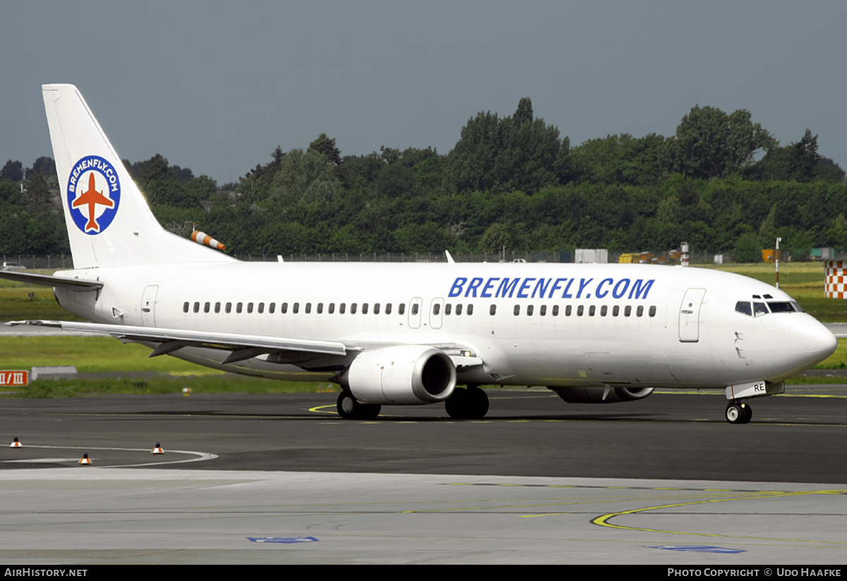 Aircraft Photo of D-ABRE | Boeing 737-46J | Bremenfly | AirHistory.net #398308