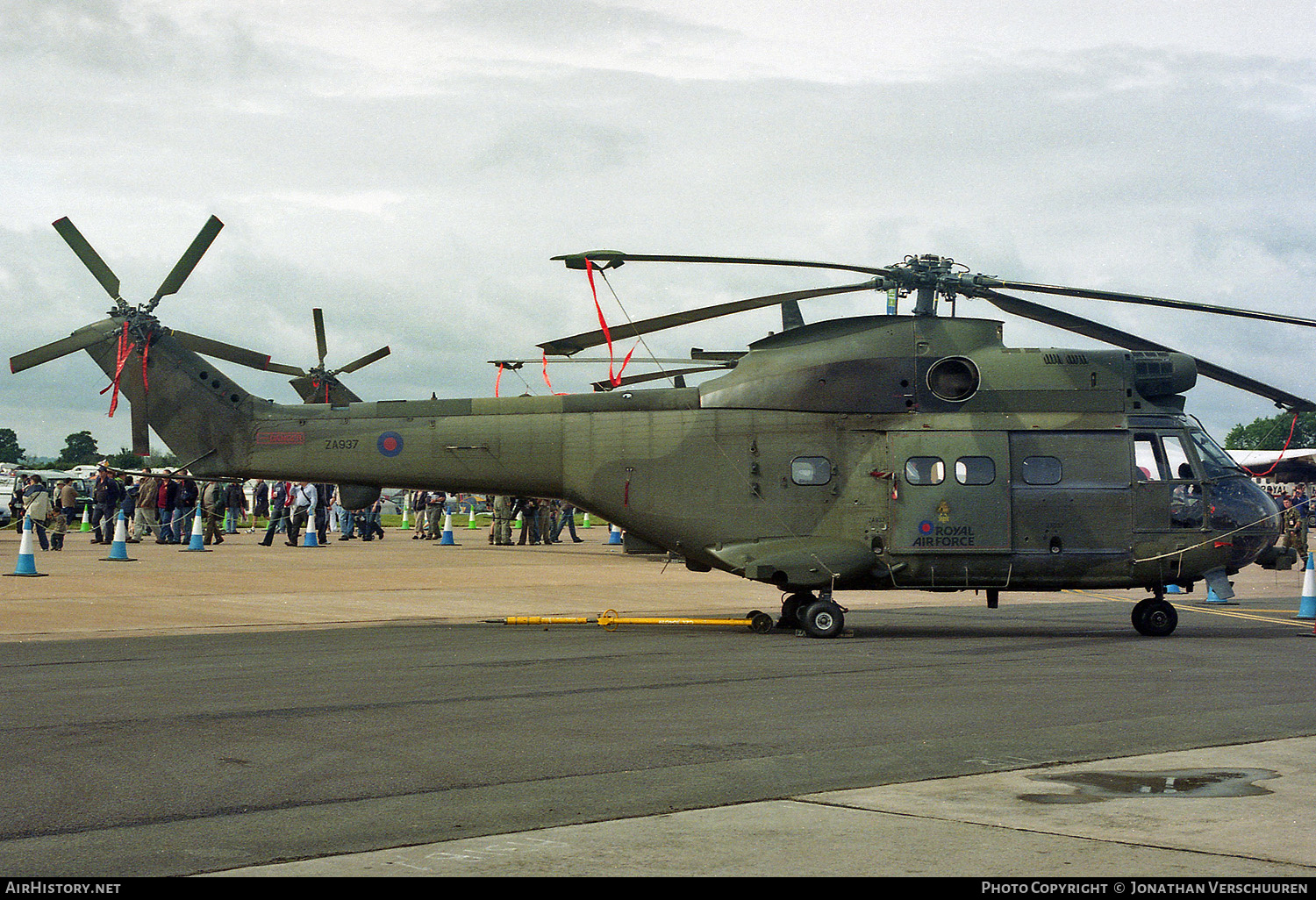 Aircraft Photo of ZA937 | Aerospatiale SA-330E Puma HC1 | UK - Air Force | AirHistory.net #398311