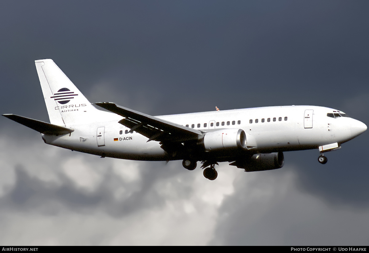 Aircraft Photo of D-ACIN | Boeing 737-53C | Cirrus Airlines | AirHistory.net #398319