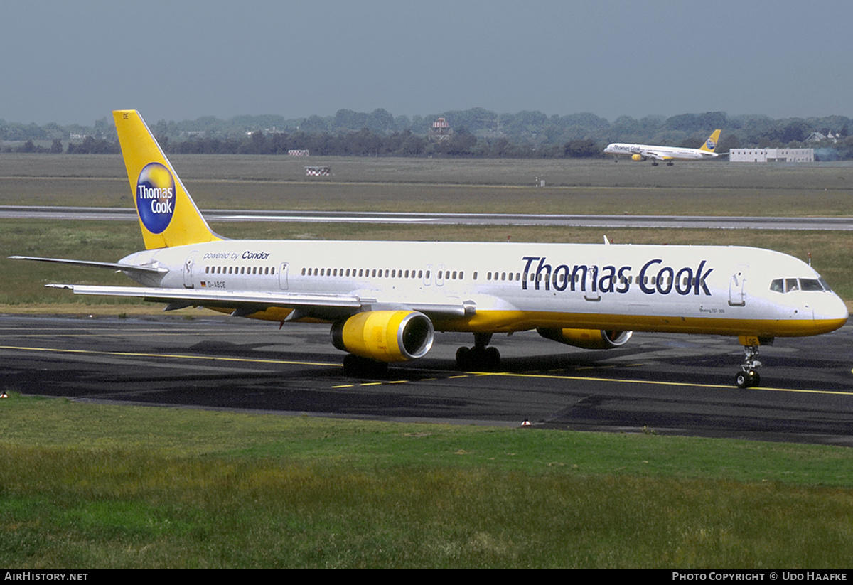 Aircraft Photo of D-ABOE | Boeing 757-330 | Thomas Cook Airlines | AirHistory.net #398322