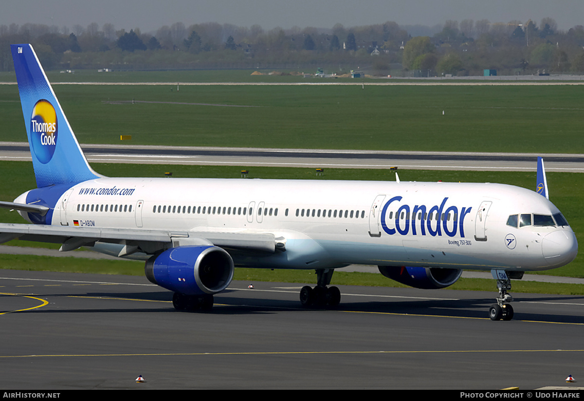 Aircraft Photo of D-ABOM | Boeing 757-330 | Condor Flugdienst | AirHistory.net #398329