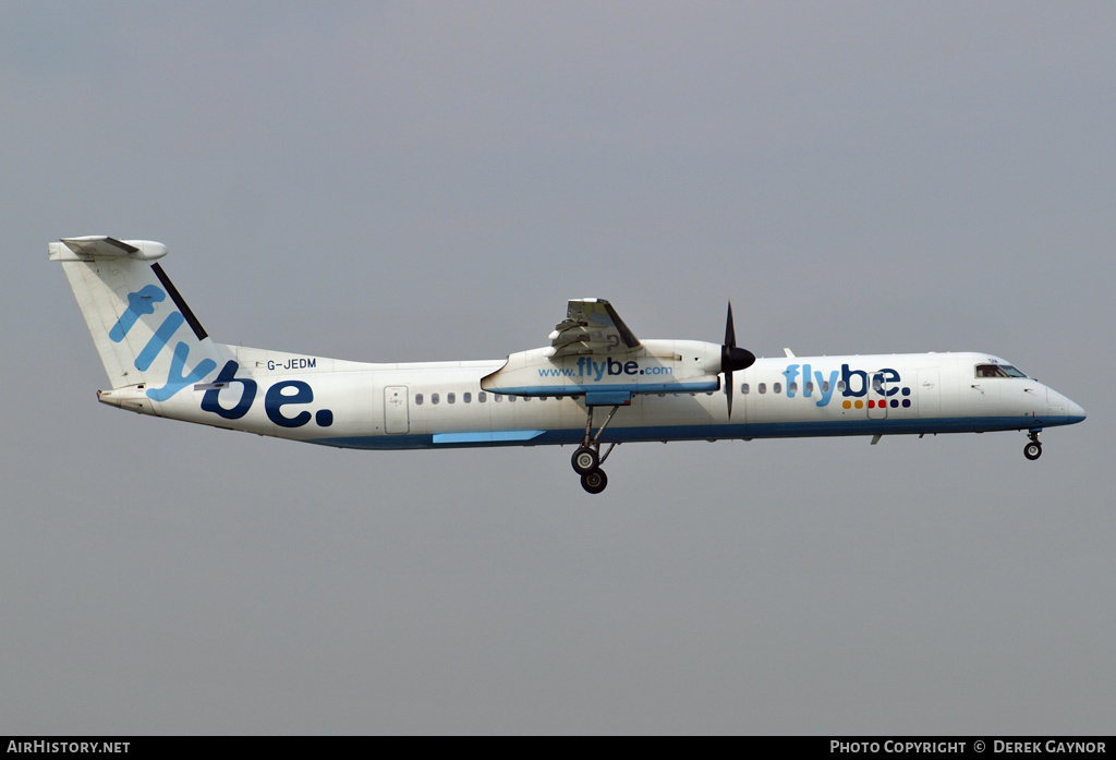 Aircraft Photo of G-JEDM | Bombardier DHC-8-402 Dash 8 | Flybe | AirHistory.net #398333