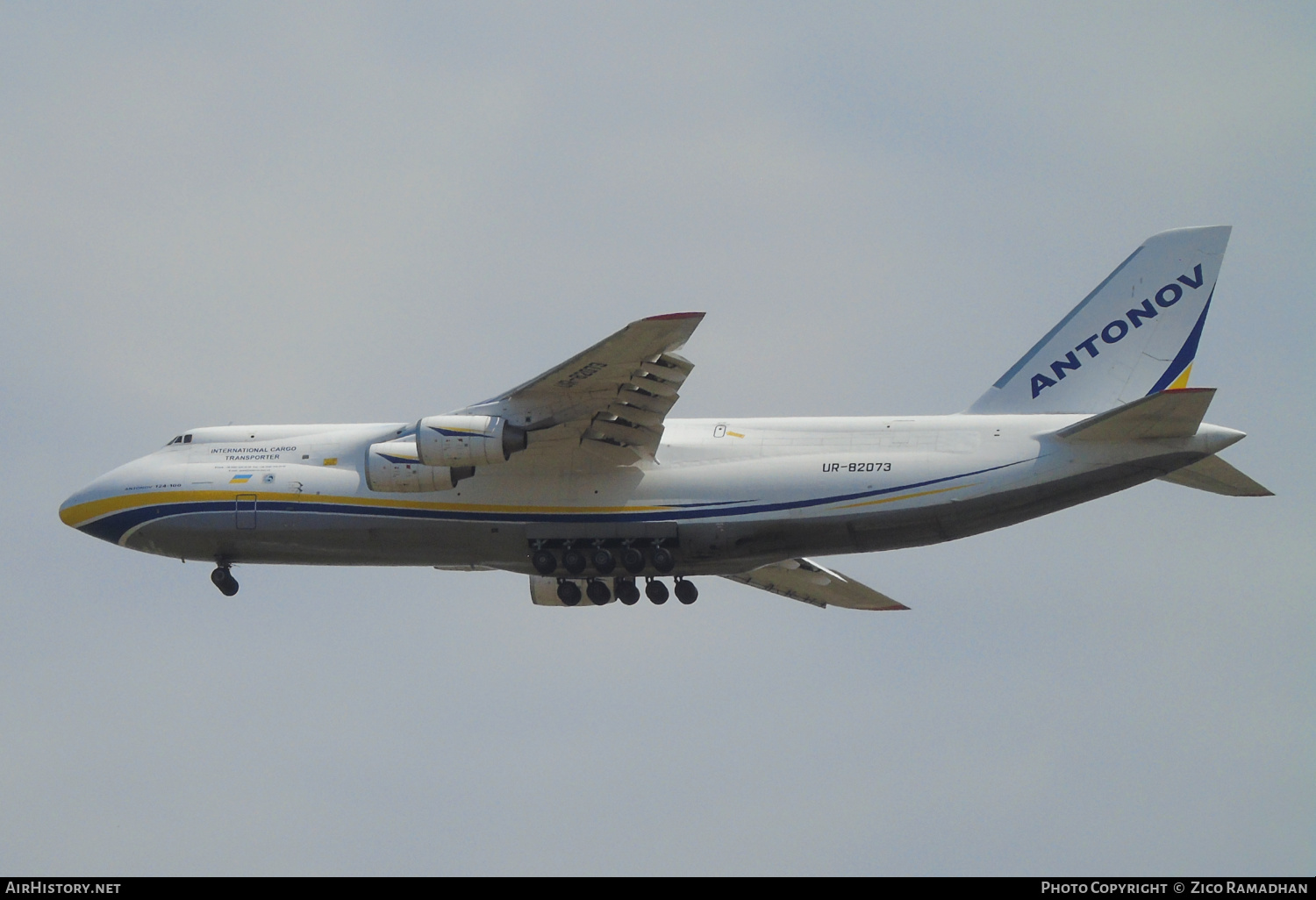 Aircraft Photo of UR-82073 | Antonov An-124-100 Ruslan | Antonov Airlines | AirHistory.net #398343