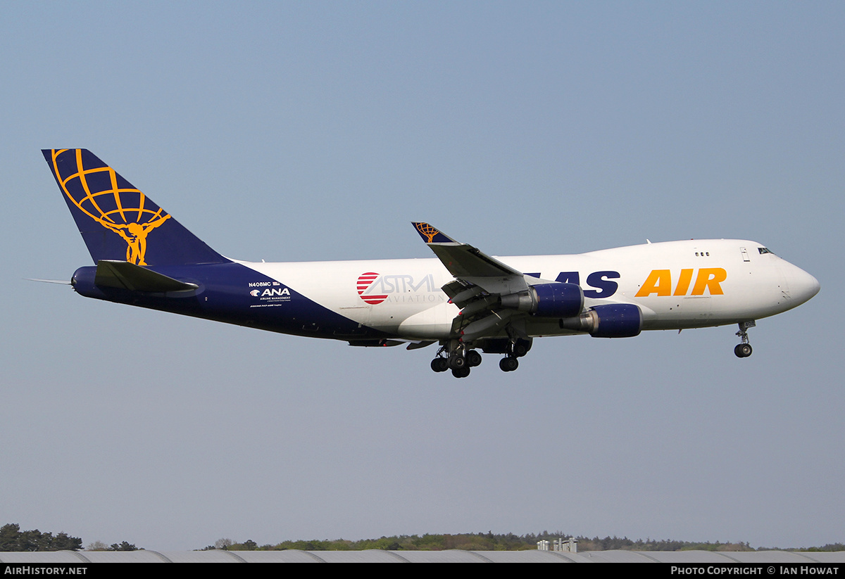 Aircraft Photo of N408MC | Boeing 747-47UF/SCD | Atlas Air | AirHistory.net #398347