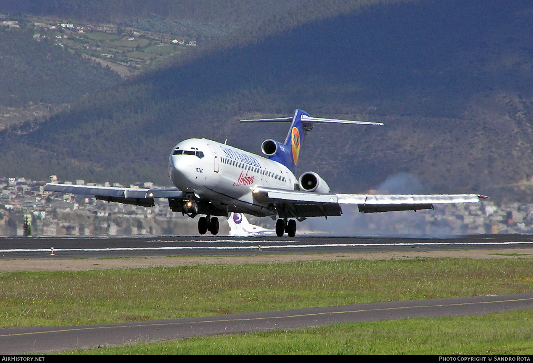 Aircraft Photo of YV-1174C | Boeing 727-231/Adv(RE) Super 27 | Santa Bárbara Airlines | AirHistory.net #398352