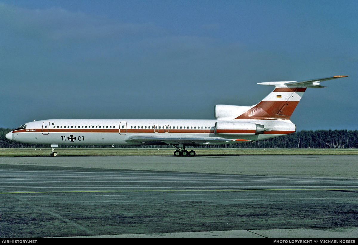 Aircraft Photo of 1101 | Tupolev Tu-154M | Germany - Air Force | AirHistory.net #398363