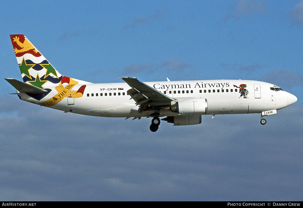 Aircraft Photo of VP-CKW | Boeing 737-36E | Cayman Airways | AirHistory.net #398364