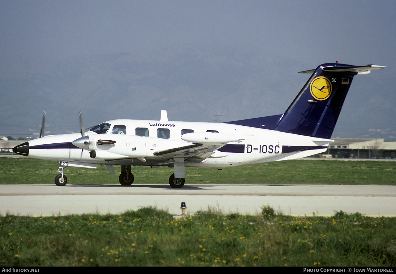 Aircraft Photo of D-IOSC | Piper PA-42-720 Cheyenne IIIA | Lufthansa | AirHistory.net #398368