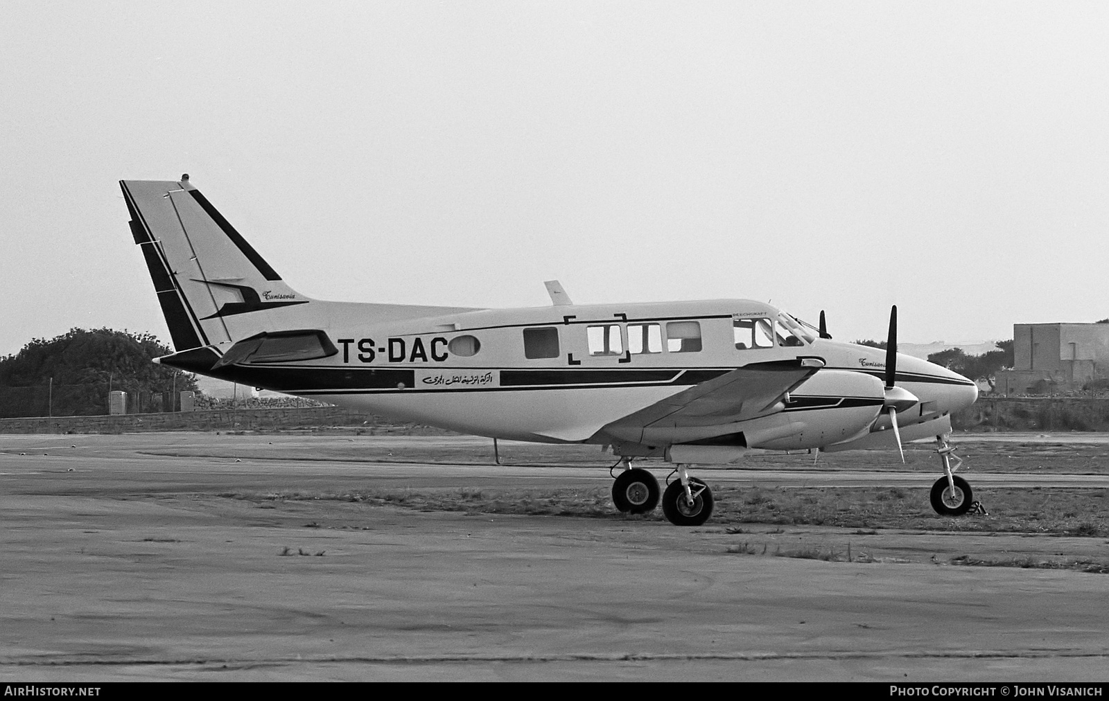 Aircraft Photo of TS-DAC | Beech 65-80 Queen Air | Tunisavia | AirHistory.net #398379