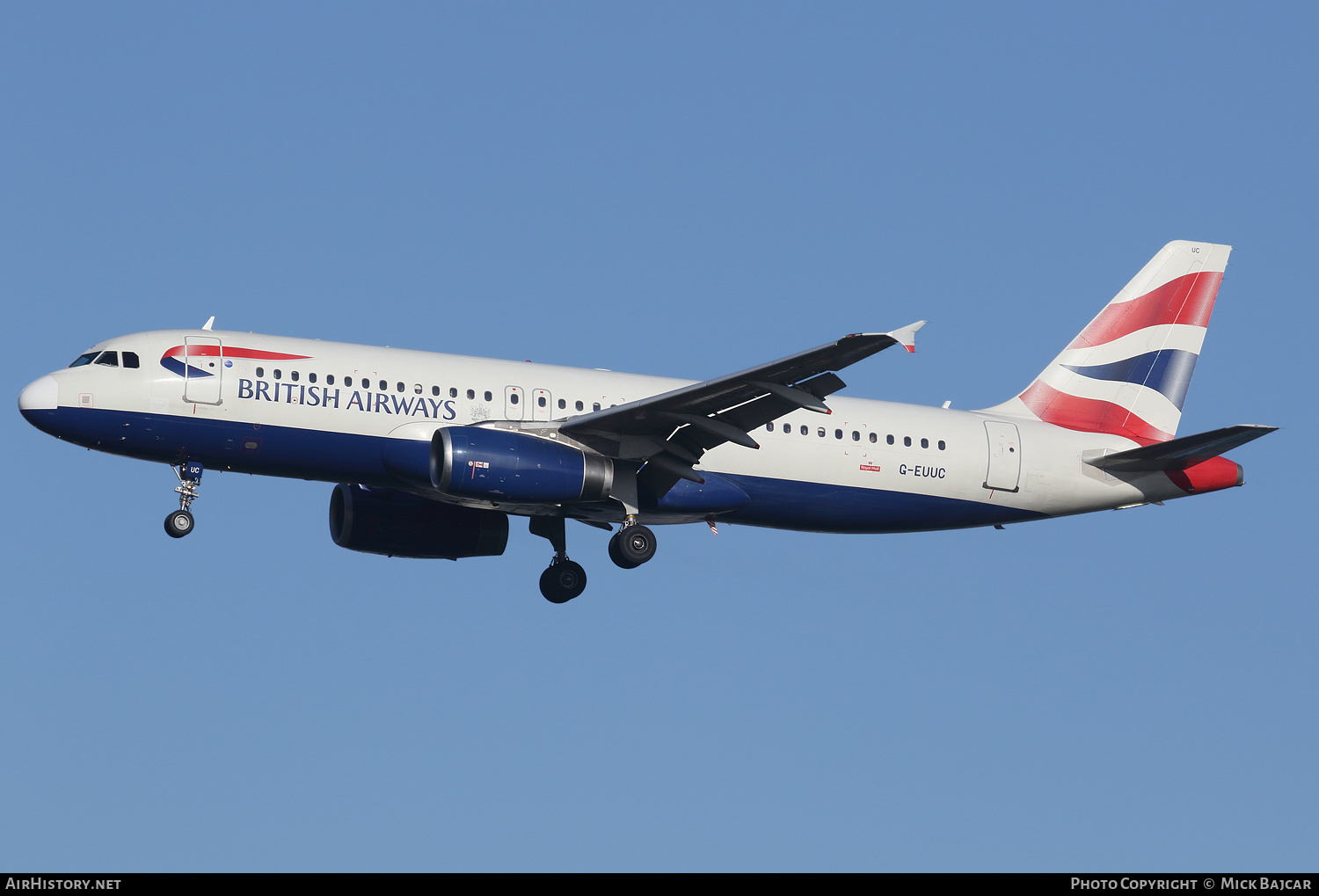 Aircraft Photo of G-EUUC | Airbus A320-232 | British Airways | AirHistory.net #398395