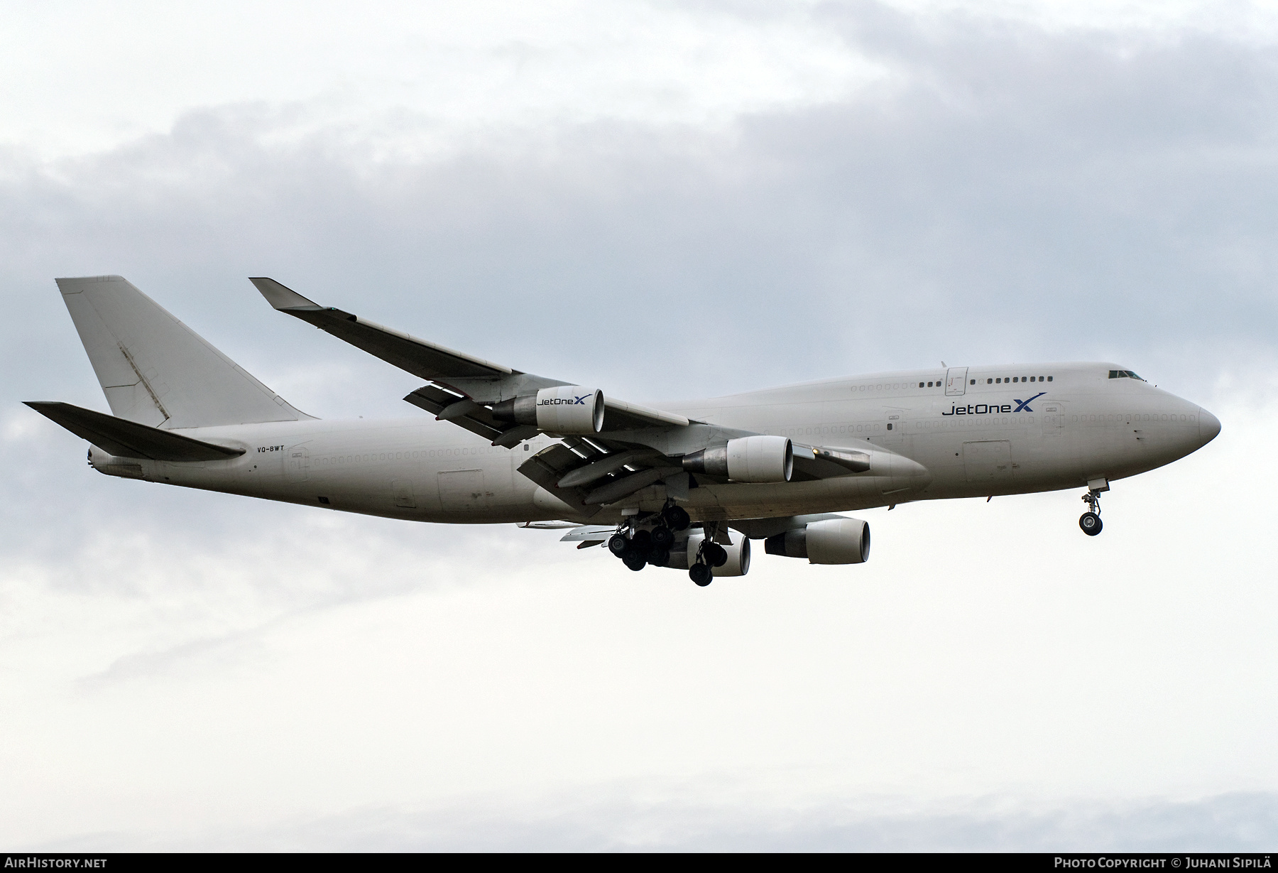 Aircraft Photo of VQ-BWT | Boeing 747-412(BCF) | JetOneX | AirHistory.net #398406