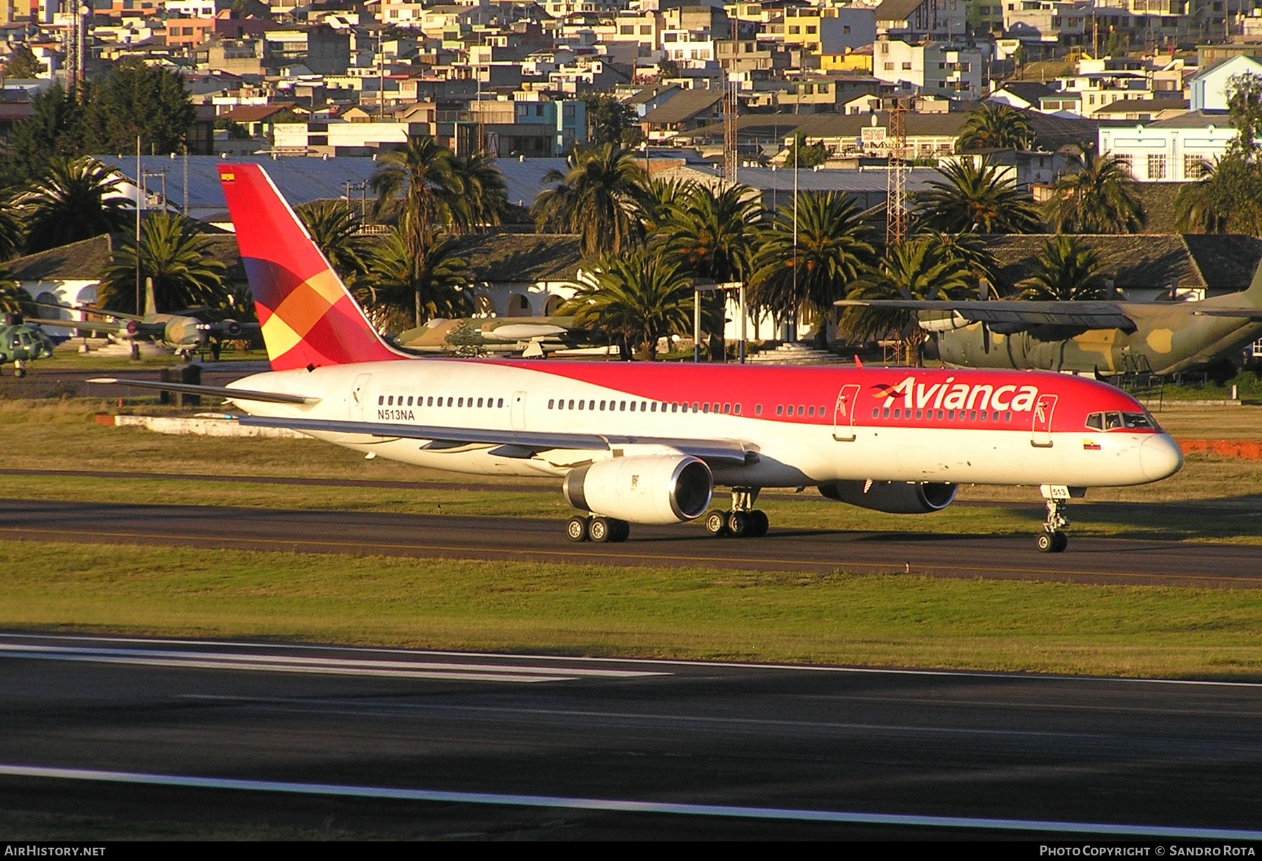 Aircraft Photo of N513NA | Boeing 757-2T7 | Avianca | AirHistory.net #398418