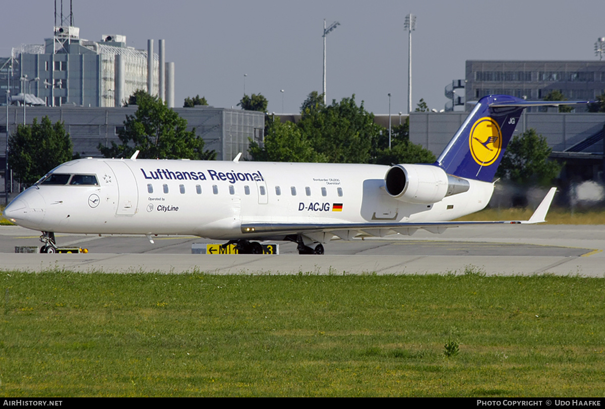 Aircraft Photo of D-ACJG | Bombardier CRJ-100LR (CL-600-2B19) | Lufthansa Regional | AirHistory.net #398421