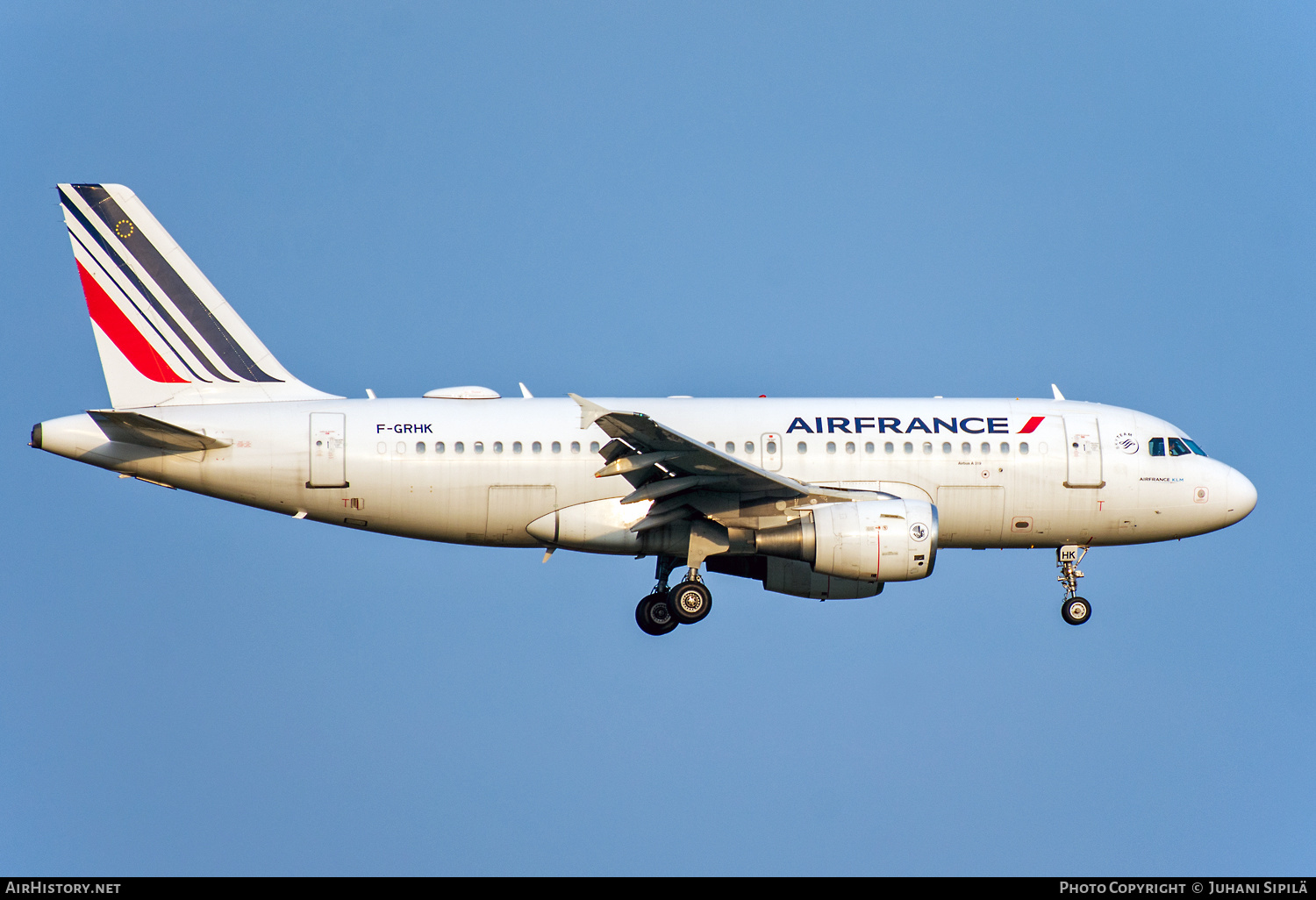 Aircraft Photo of F-GRHK | Airbus A319-111 | Air France | AirHistory.net #398440