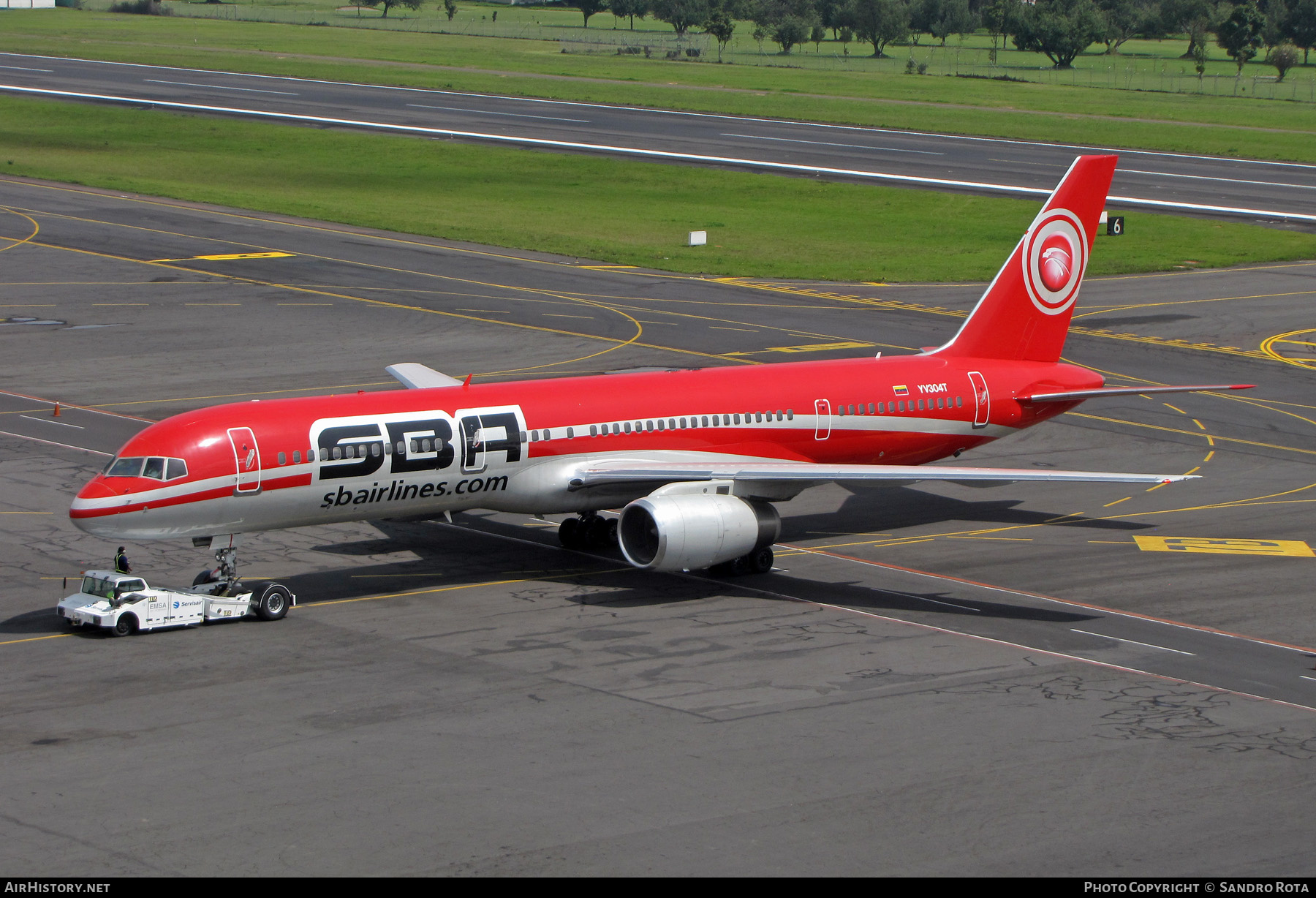Aircraft Photo of YV-304T | Boeing 757-21B | SBA Airlines | AirHistory.net #398448