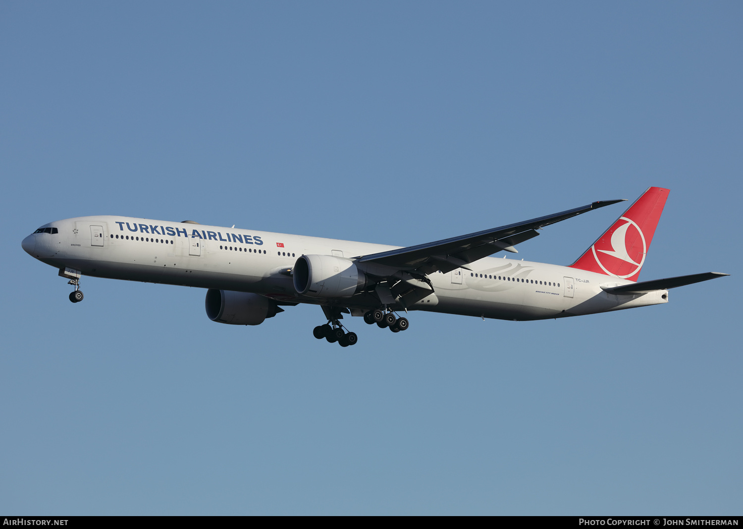 Aircraft Photo of TC-JJR | Boeing 777-3F2/ER | Turkish Airlines | AirHistory.net #398453