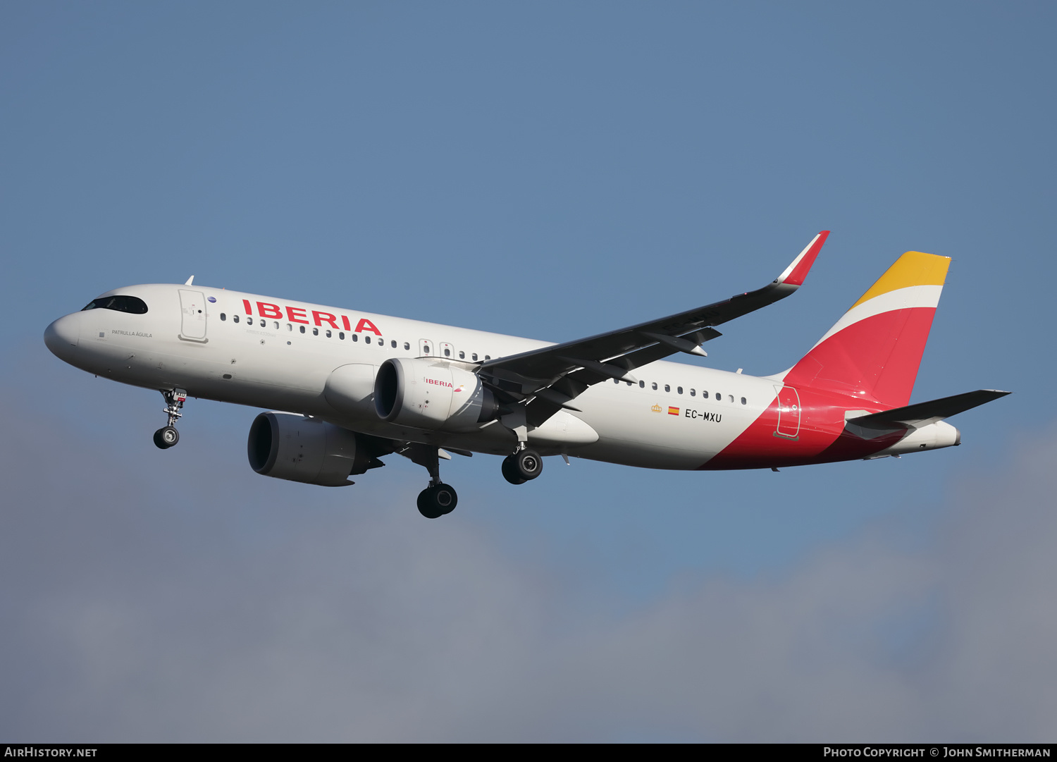Aircraft Photo of EC-MXU | Airbus A320-251N | Iberia | AirHistory.net #398456