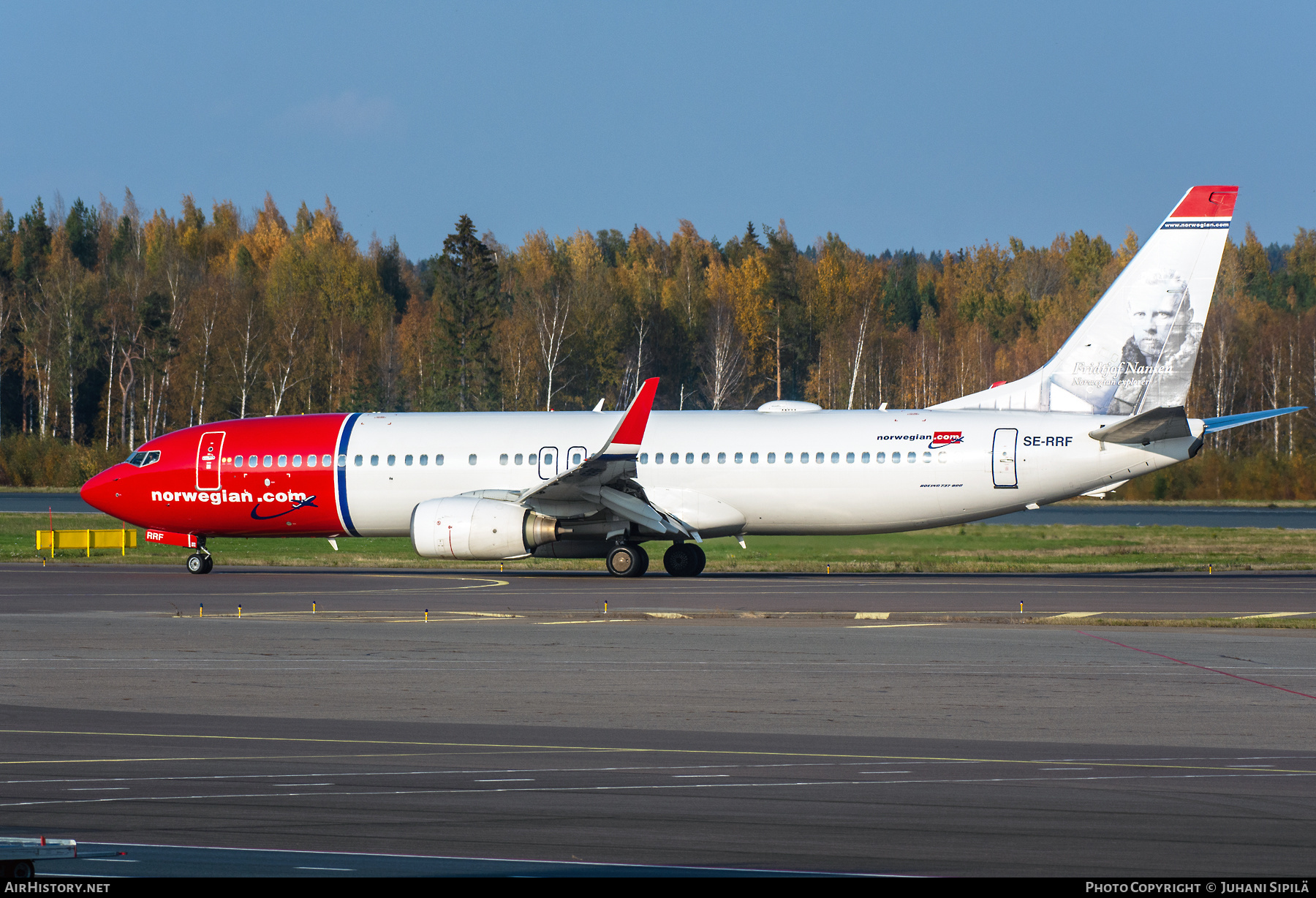 Aircraft Photo of SE-RRF | Boeing 737-8JP | Norwegian | AirHistory.net #398459