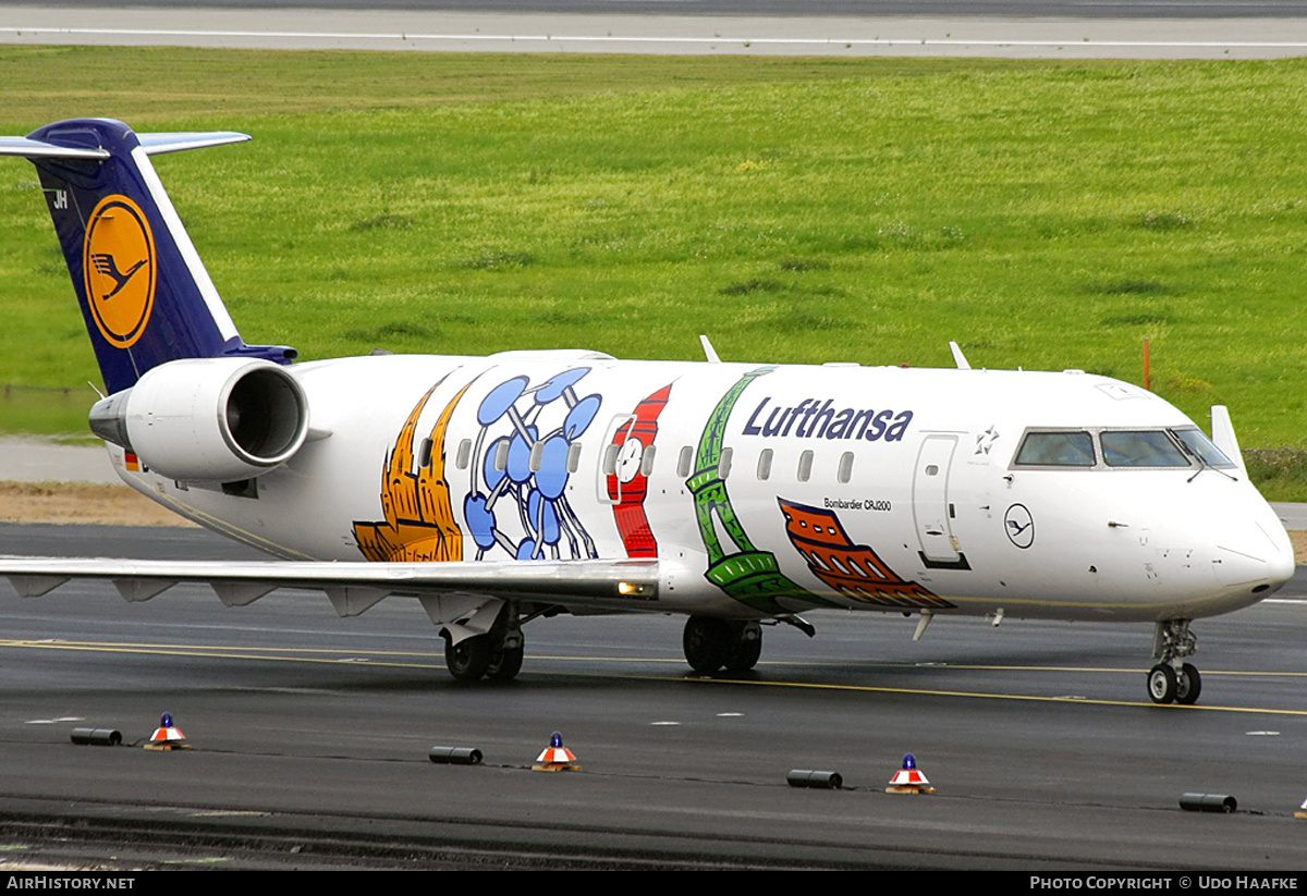 Aircraft Photo of D-ACJH | Bombardier CRJ-200LR (CL-600-2B19) | Lufthansa | AirHistory.net #398460