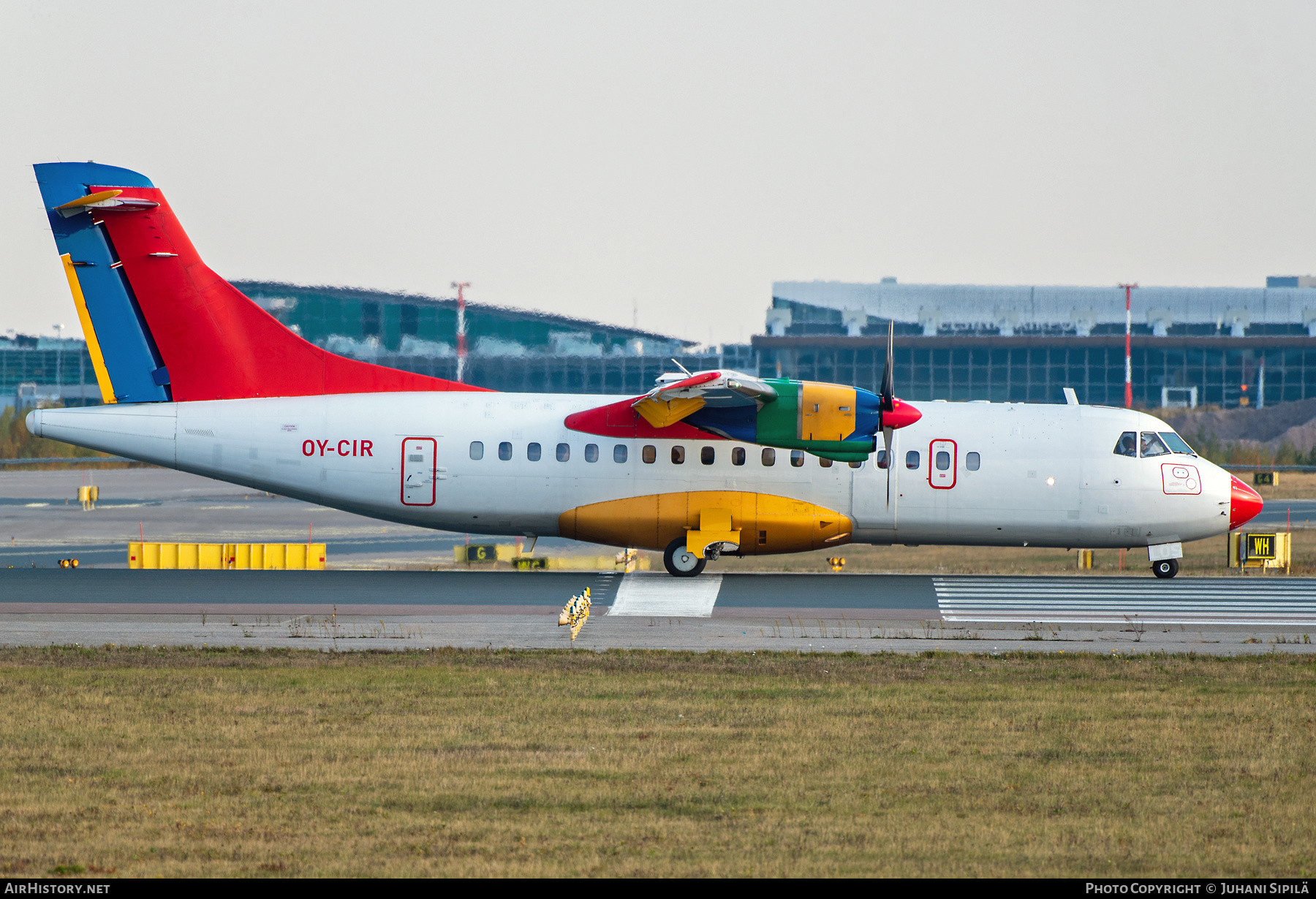 Aircraft Photo of OY-CIR | ATR ATR-42-300 | Danish Air Transport - DAT | AirHistory.net #398461