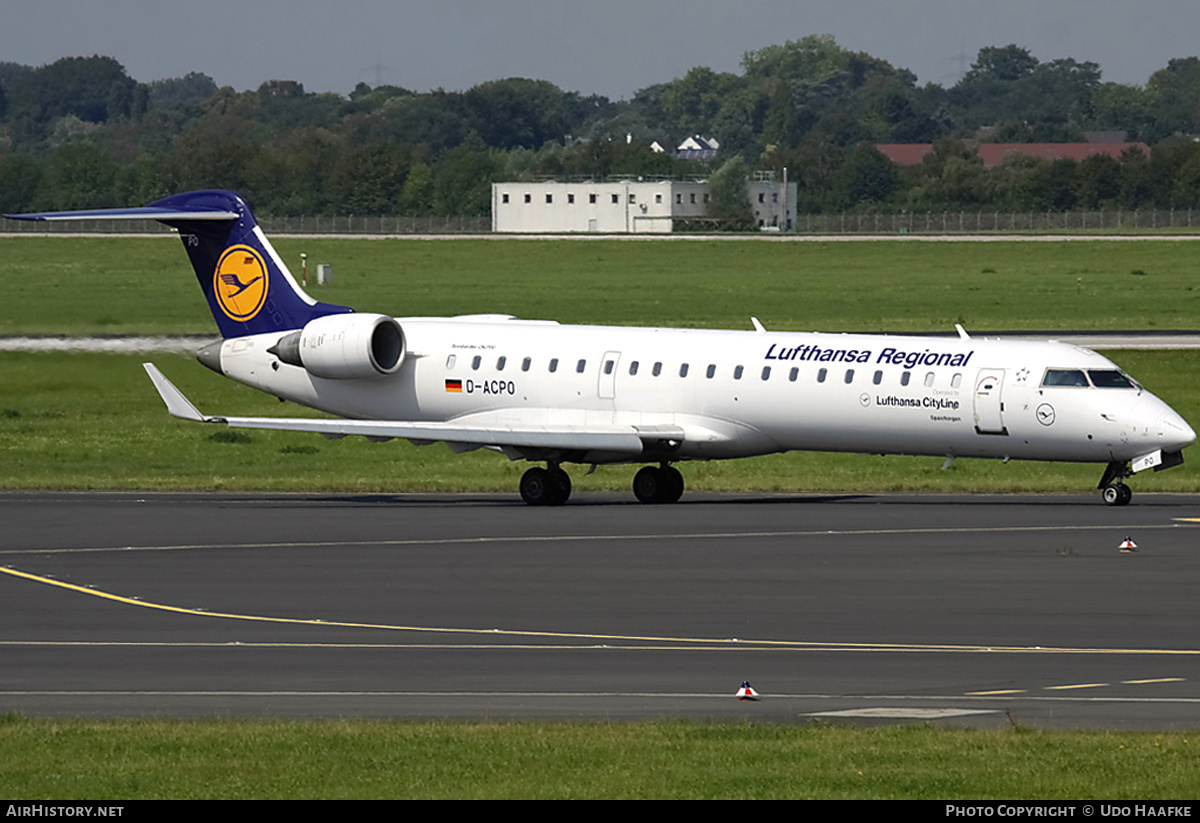 Aircraft Photo of D-ACPO | Bombardier CRJ-701ER (CL-600-2C10) | Lufthansa Regional | AirHistory.net #398473