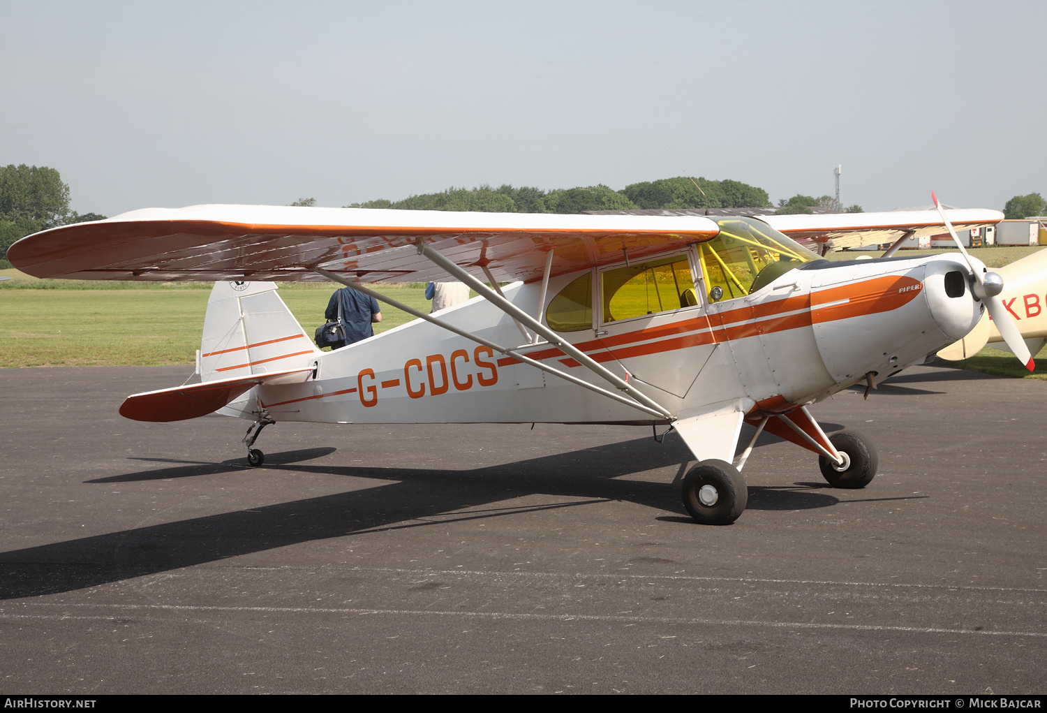 Aircraft Photo of G-CDCS | Piper PA-12 Super Cruiser | AirHistory.net #398479