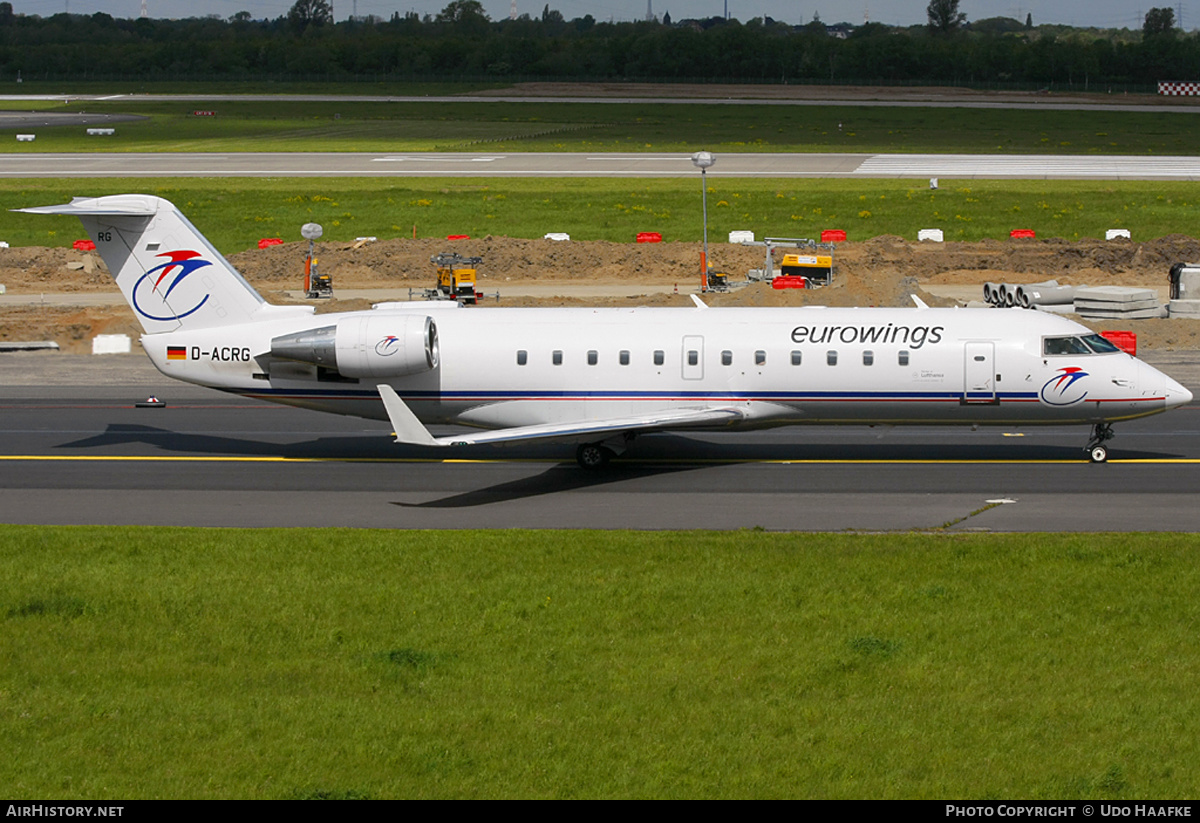 Aircraft Photo of D-ACRG | Bombardier CRJ-200LR (CL-600-2B19) | Eurowings | AirHistory.net #398483