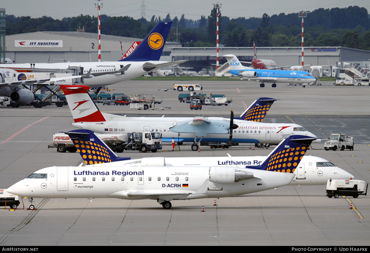 Aircraft Photo of D-ACRH | Bombardier CRJ-200LR (CL-600-2B19) | Lufthansa Regional | AirHistory.net #398484