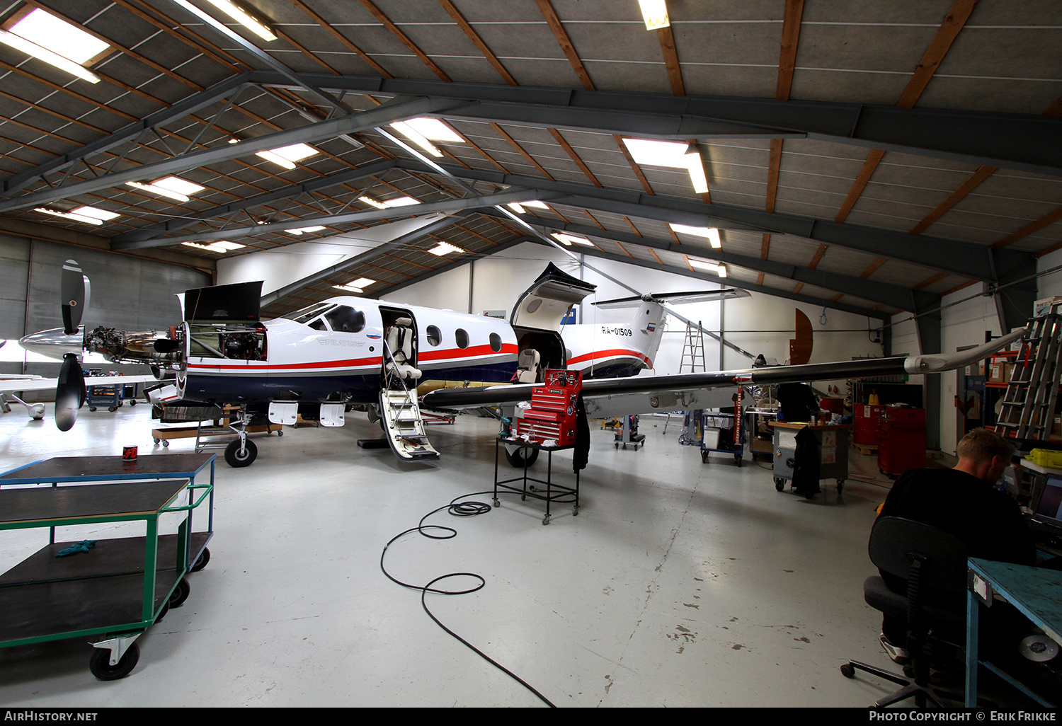 Aircraft Photo of RA-01509 | Pilatus PC-12/47 | Dexter Air Taxi | AirHistory.net #398488