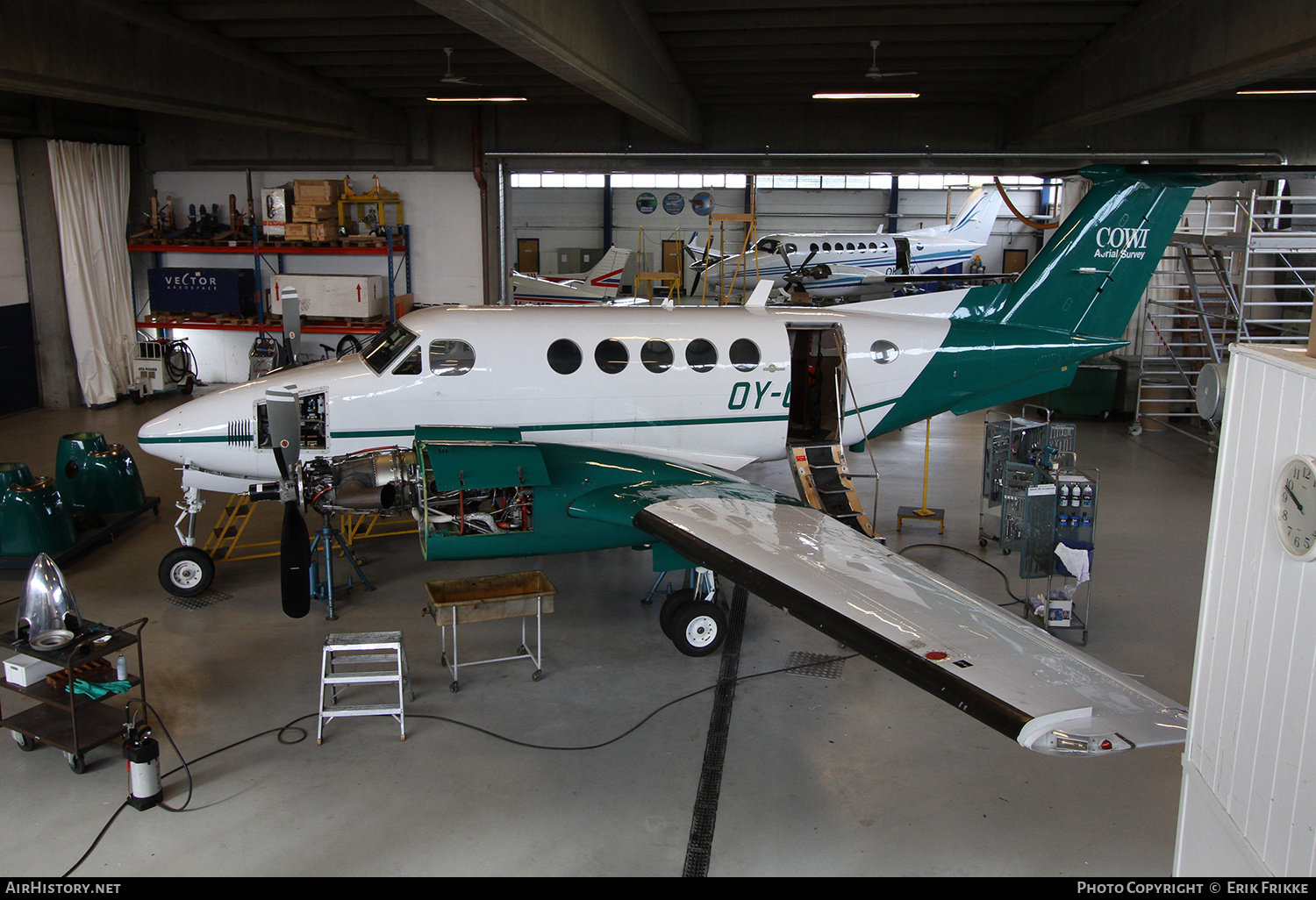 Aircraft Photo of OY-CKP | Beech B200 Super King Air | COWI Aerial Survey | AirHistory.net #398491