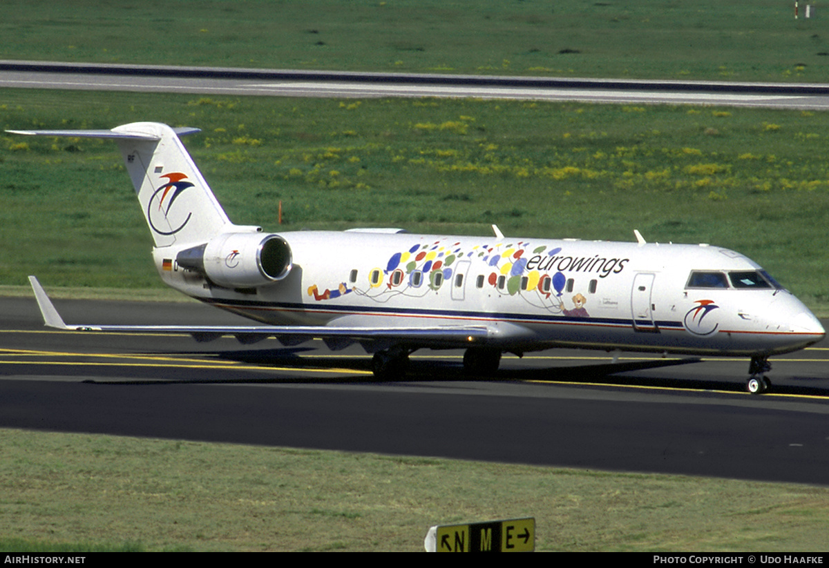Aircraft Photo of D-ACRF | Bombardier CRJ-200ER (CL-600-2B19) | Eurowings | AirHistory.net #398498