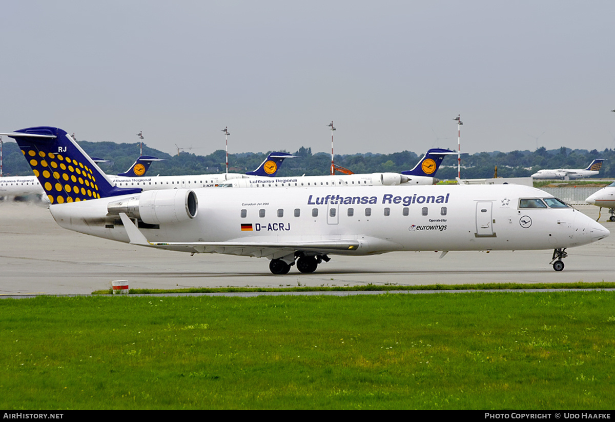 Aircraft Photo of D-ACRJ | Bombardier CRJ-200ER (CL-600-2B19) | Lufthansa Regional | AirHistory.net #398499
