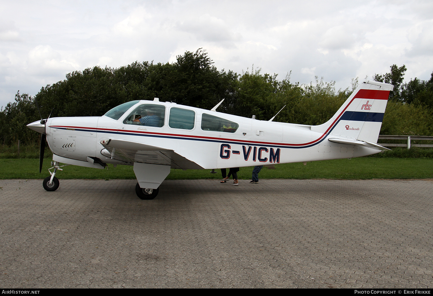 Aircraft Photo of G-VICM | Beech F33C Bonanza | AirHistory.net #398502