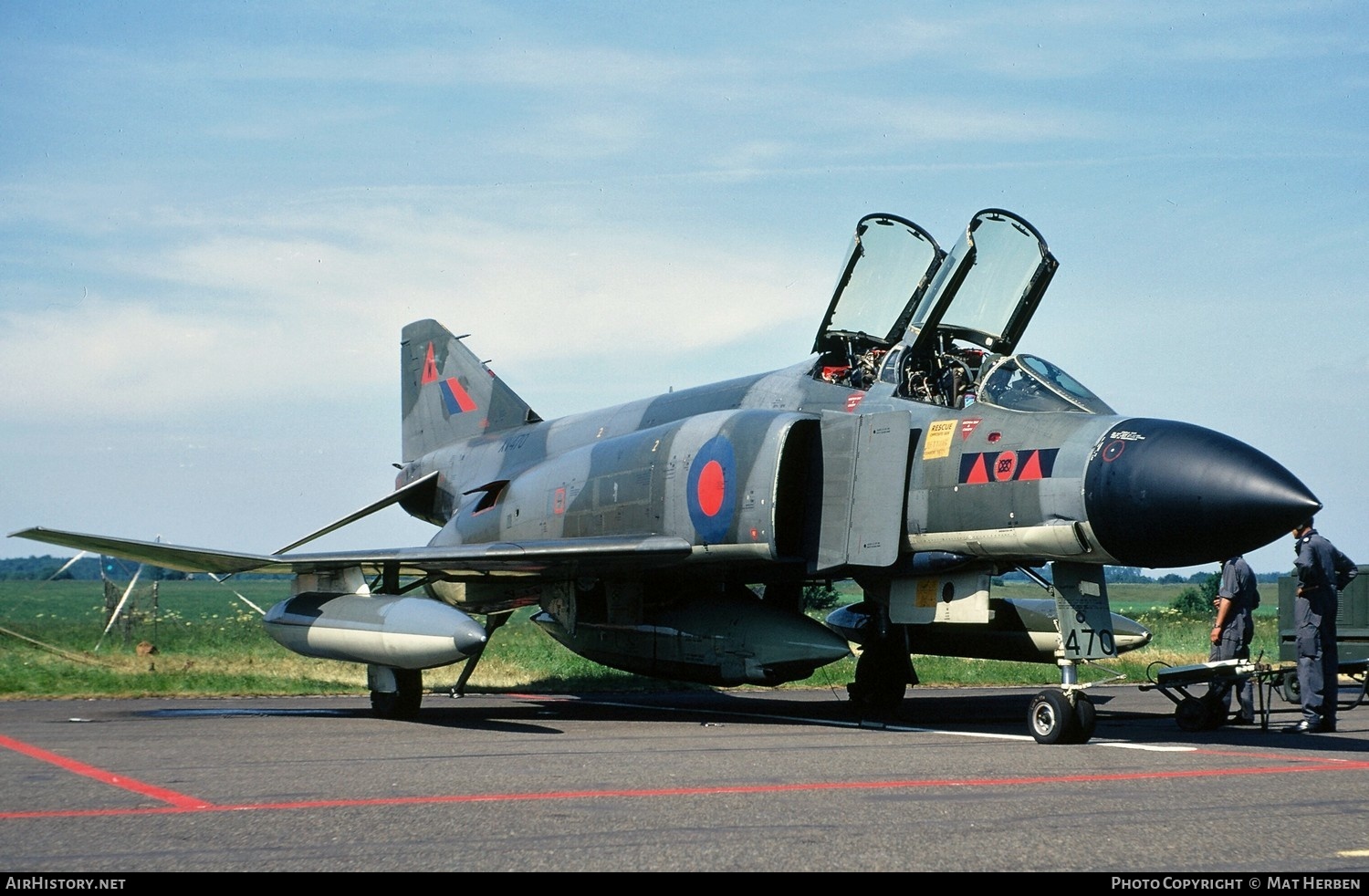 Aircraft Photo of XV470 | McDonnell Douglas F-4M Phantom FGR2 | UK - Air Force | AirHistory.net #398518