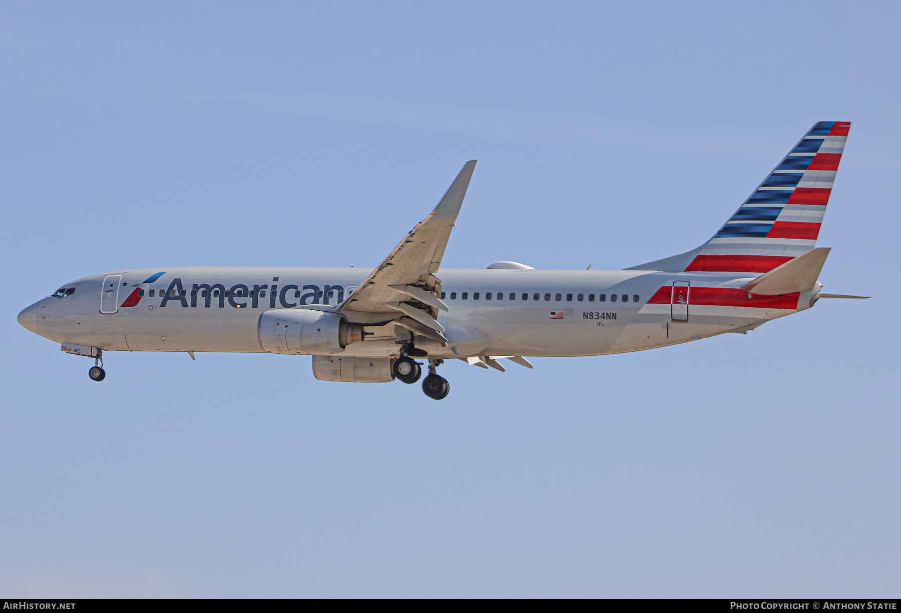 Aircraft Photo of N834NN | Boeing 737-823 | American Airlines | AirHistory.net #398525